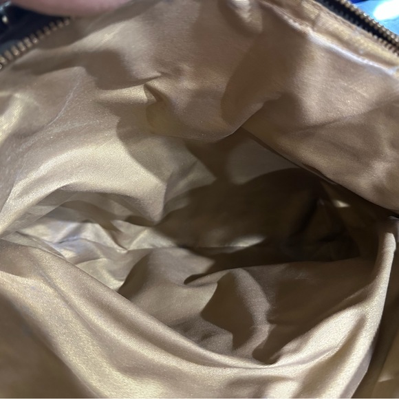 Antonio Malani Snake textured leather handbag/shoulder bag - Picture 9 of 14